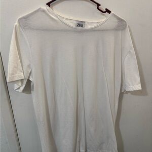 Zara Men's Classic Cream Tee